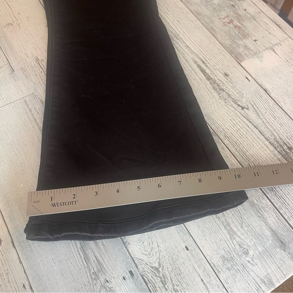 ASOS//Denim Power Stretch Flare Black Jeans 32/28 - Picture 10 of 10